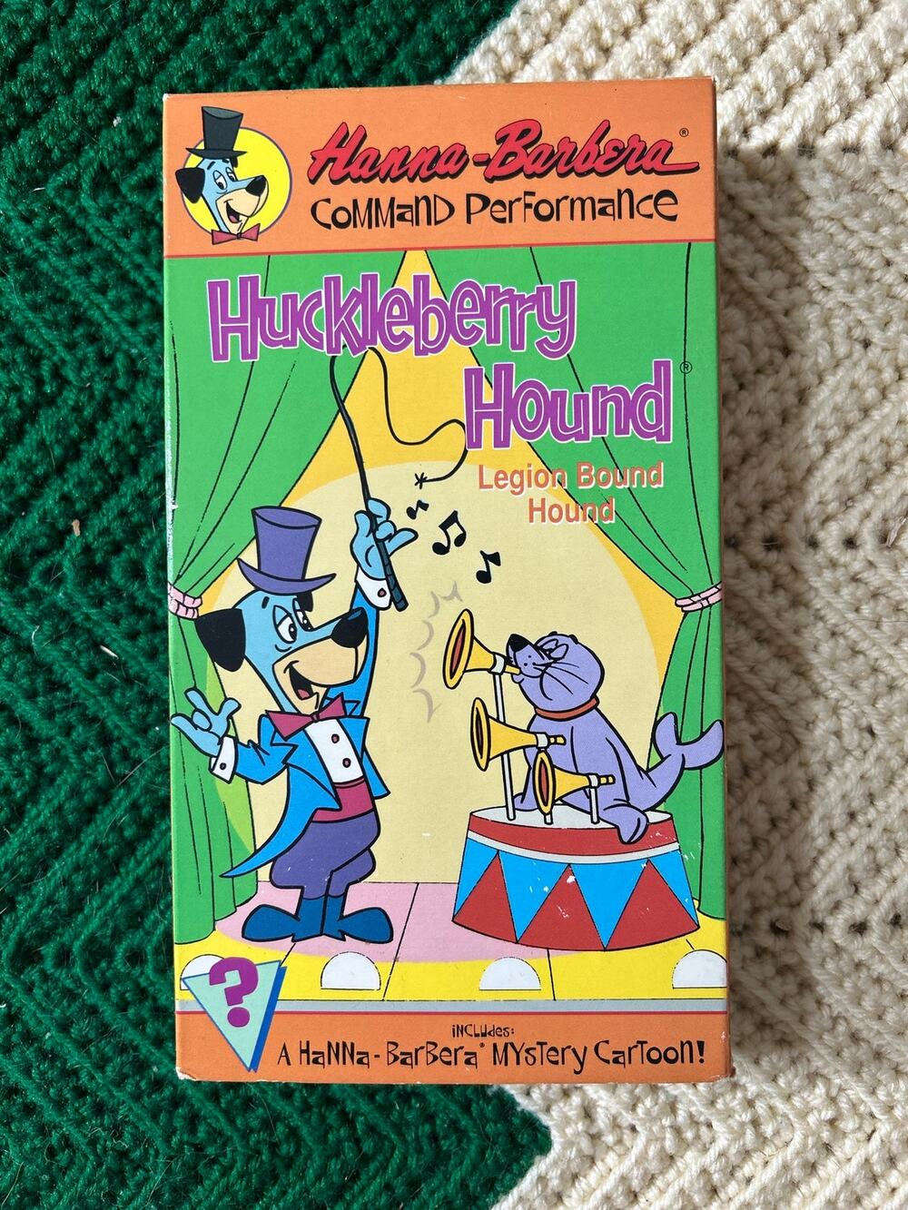 Hanna-Barbera Huckleberry Hound Legion Bound Hound VHS Vintage 1988